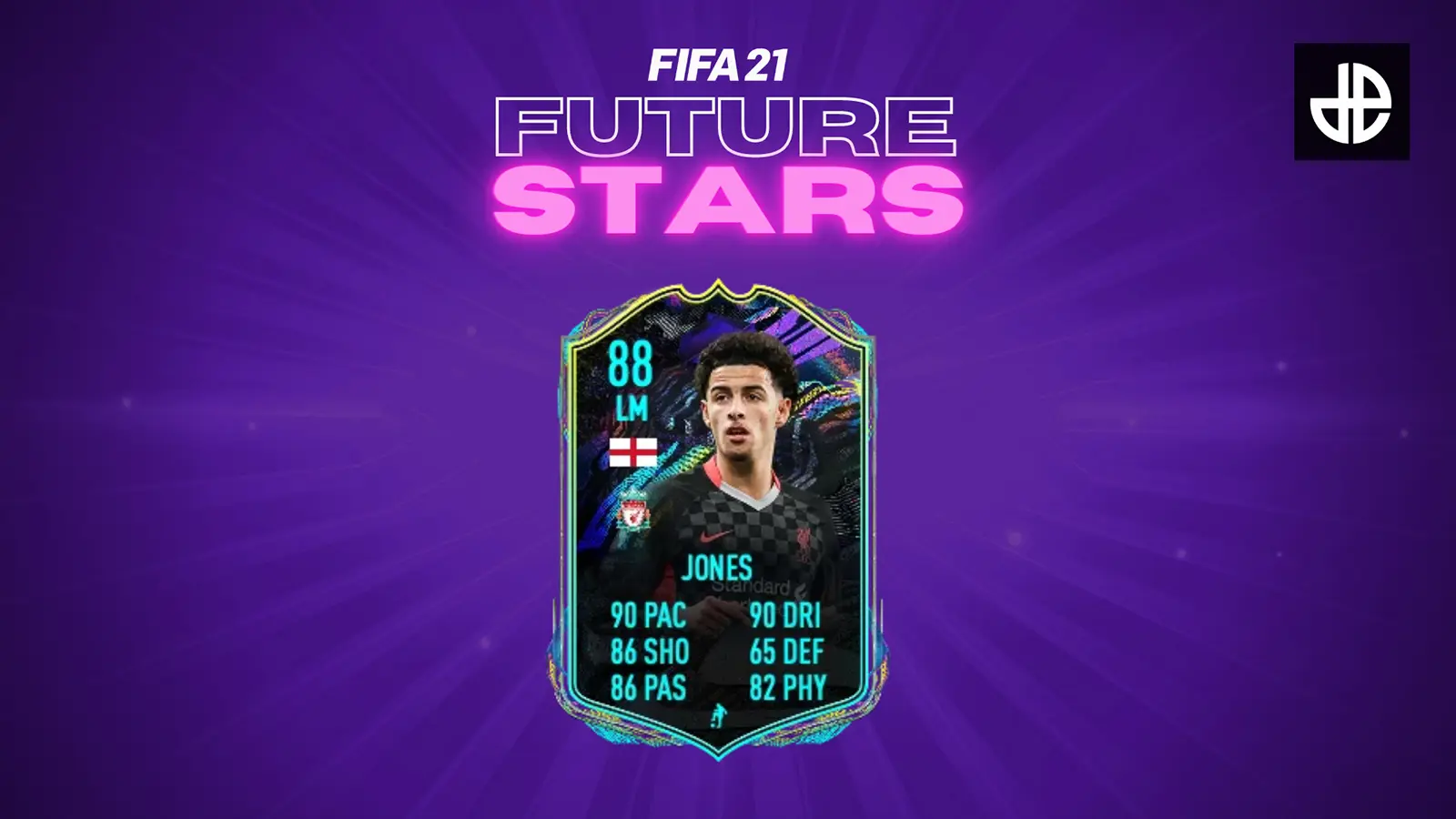 Curtis Jones FIFA 21 Future Stars SBC