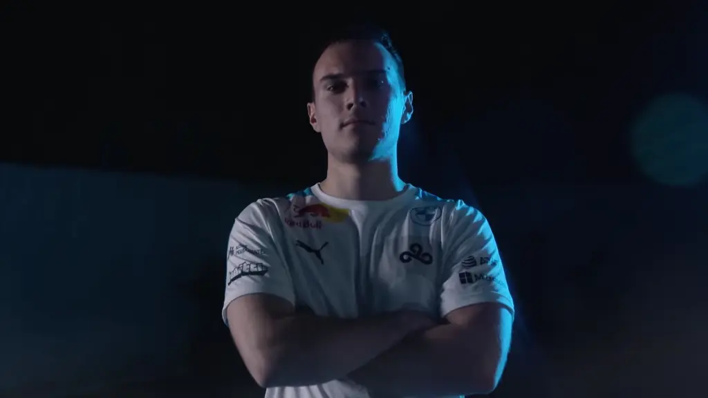 Perkz in Cloud9 jersey