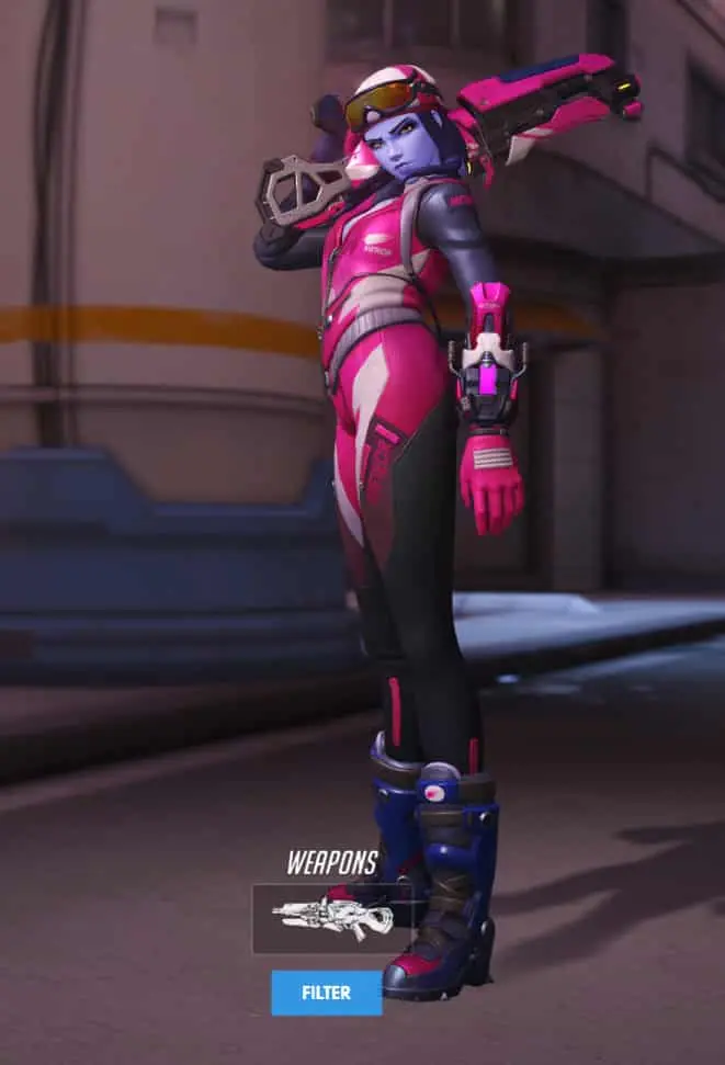 OW Widowmaker Biathalon skin