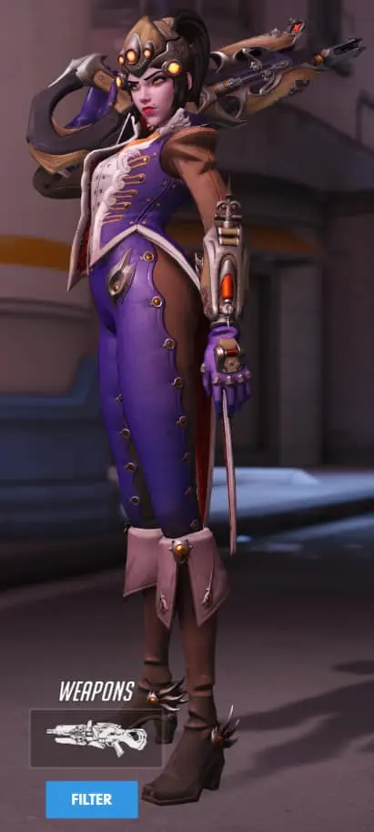 Overwatch Widowmaker skin