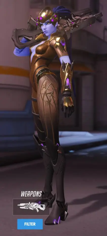 Overwatch Widowmaker Patina Skin