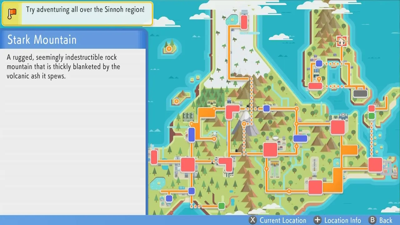 Pokemon Brilliant Diamond & Shining Pearl Heatran map location