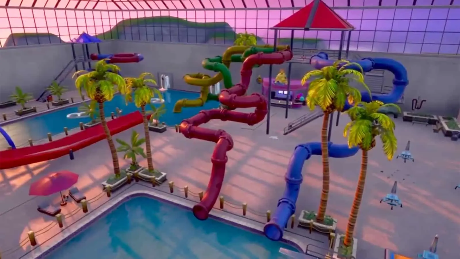 Fortnite Water Park map