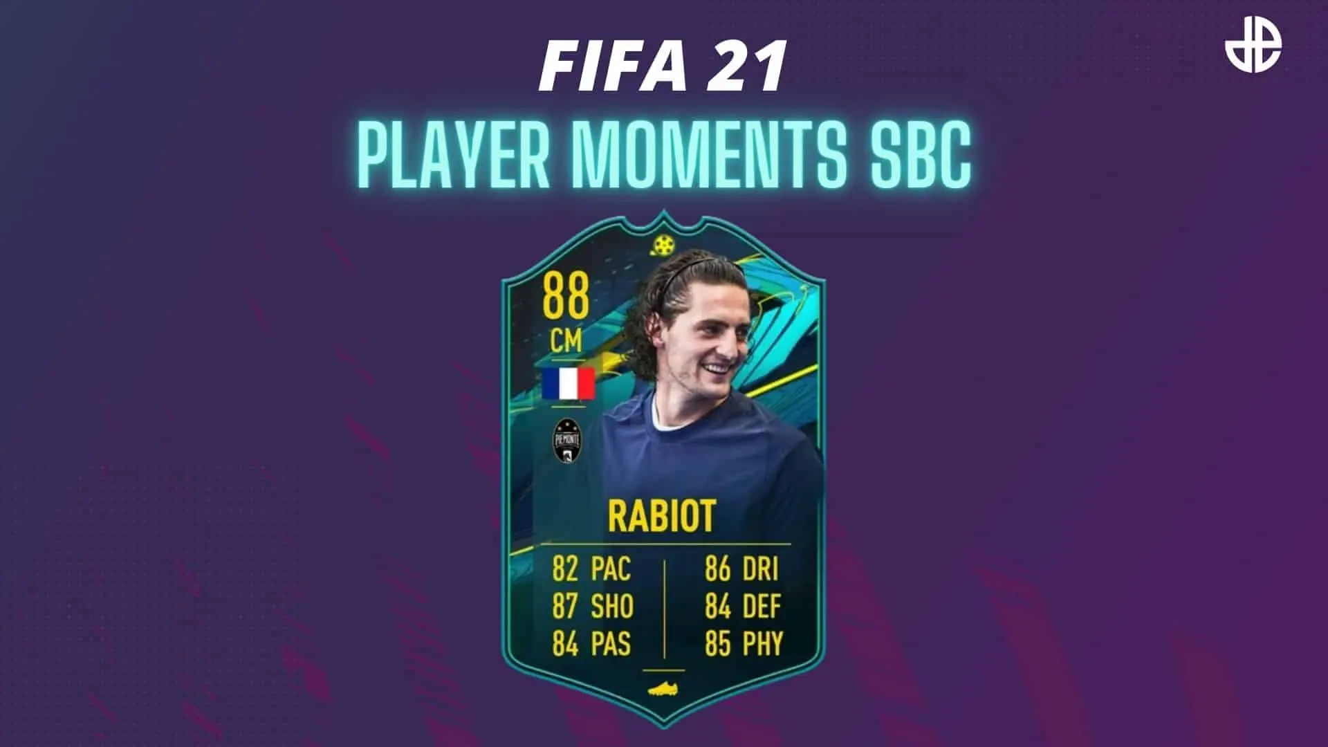 FIFA 21 Player Moments SBC Adrien Rabiot