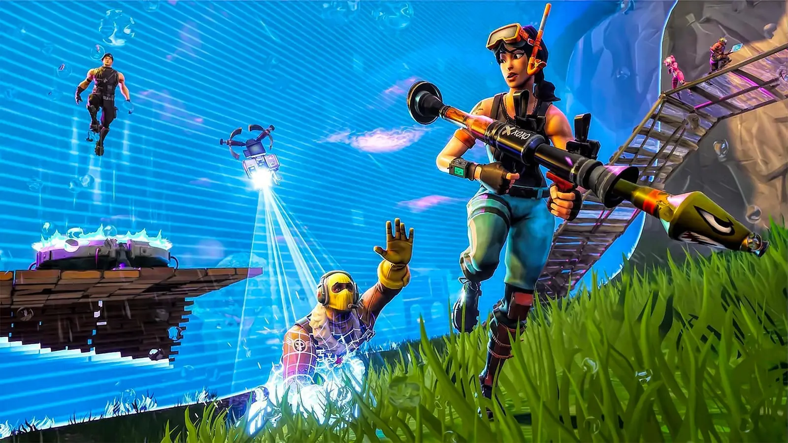 Fortnite The Storm loading screen