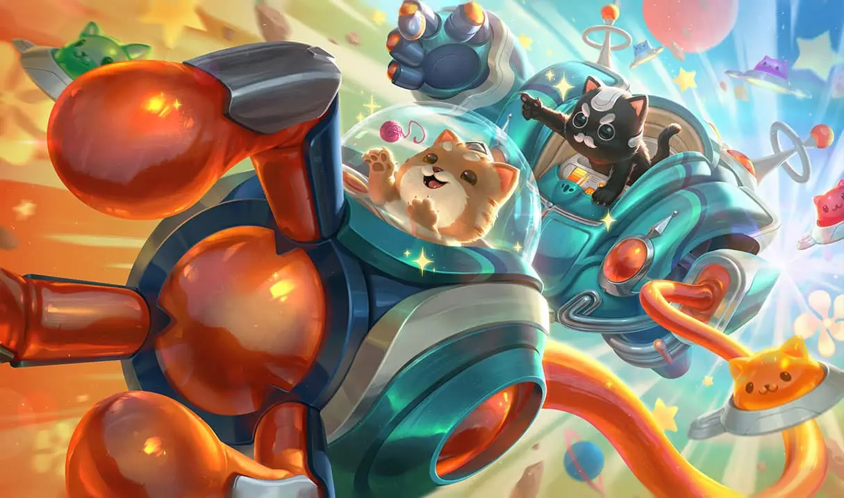 Space Groove Blitzcrank in League of Legends