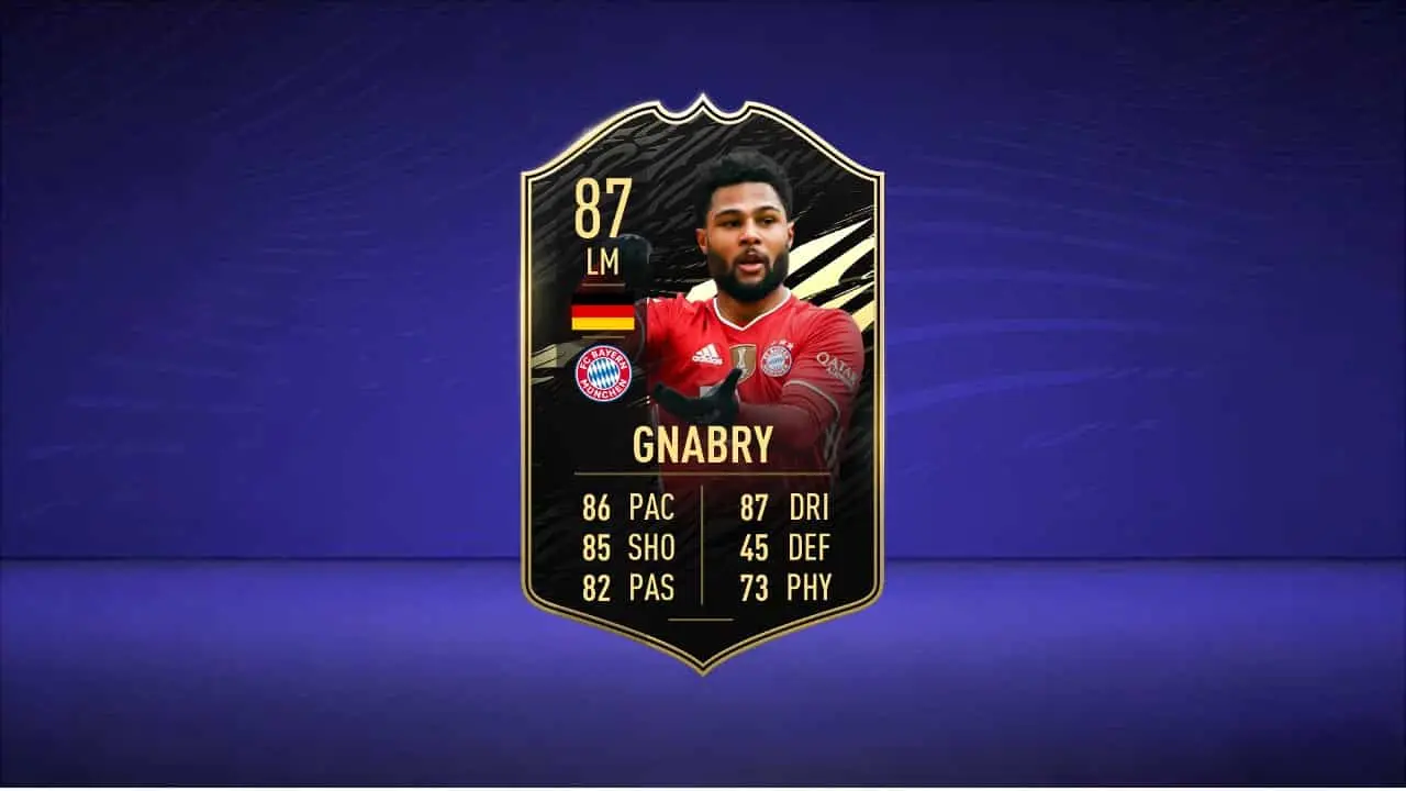 gnabry fifa 21 TOTW 26