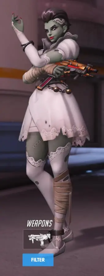 Sombra Bride Skin Overwatch