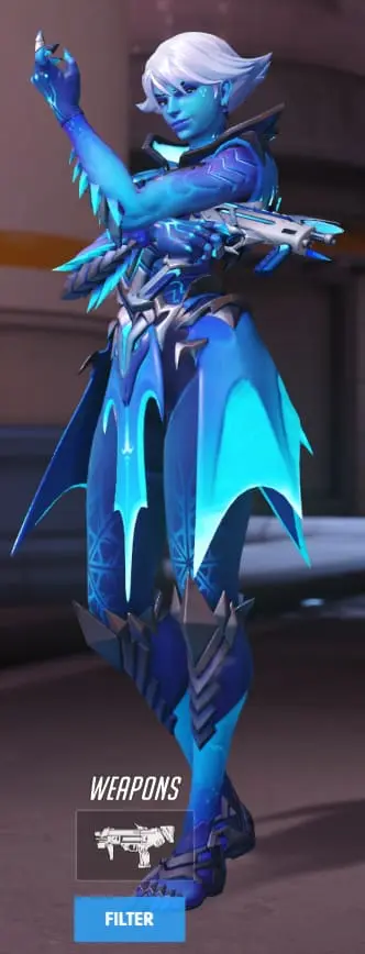 Sombra Rime skin Overwatch