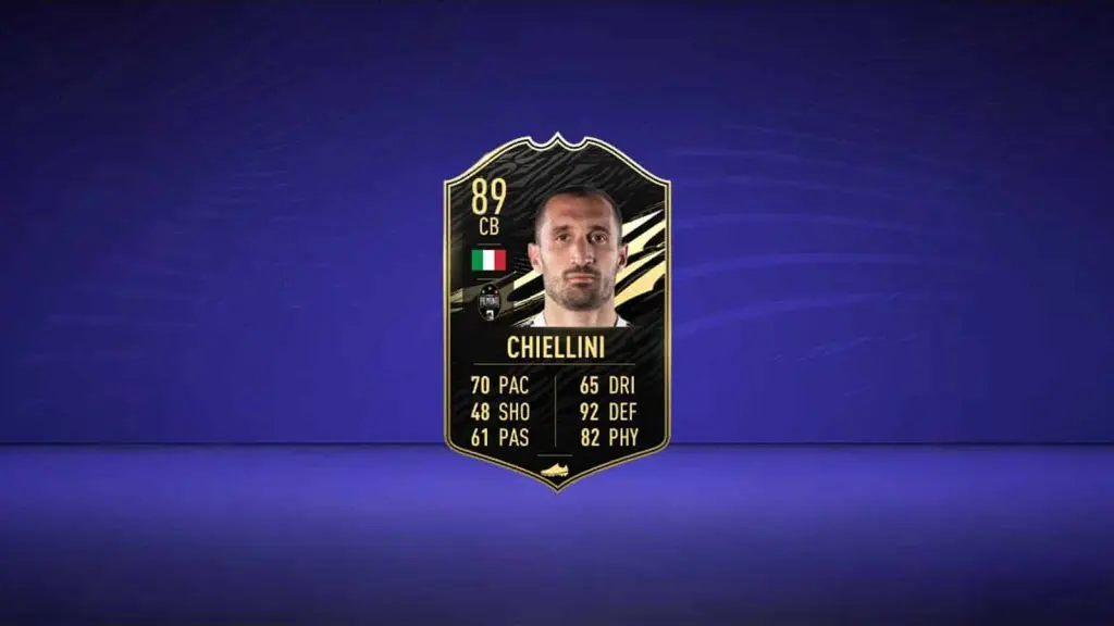 FIFA 21 TOTW 27 Chiellini