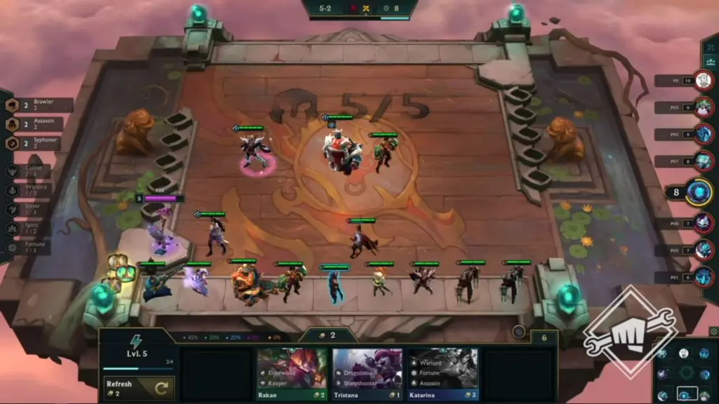 Hyper Roll in TFT Labs