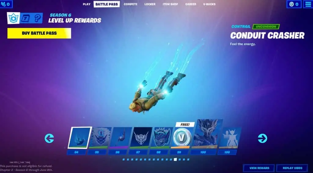 Fortnite Season 6 Battle Pass