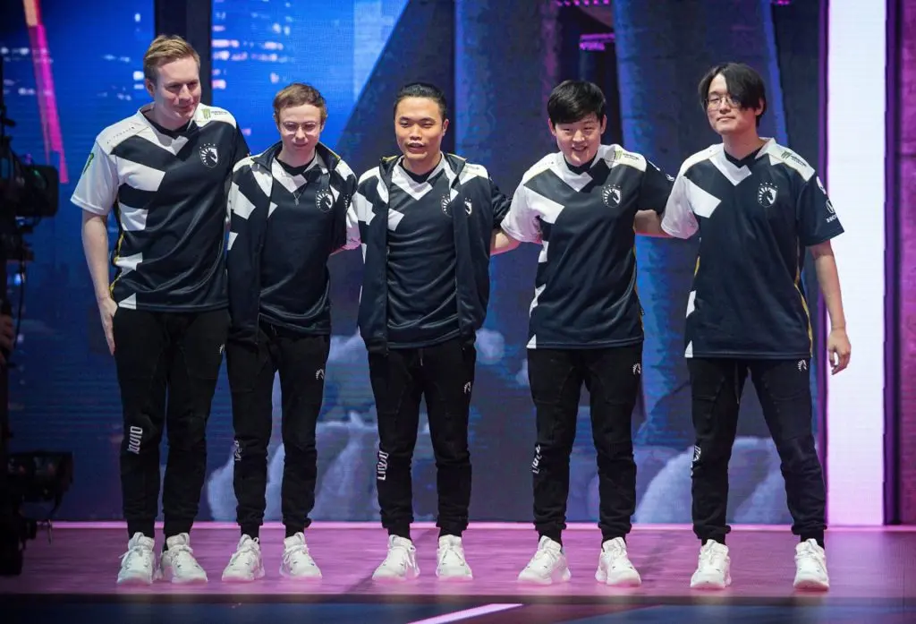 Team Liquid at Worlds 2020