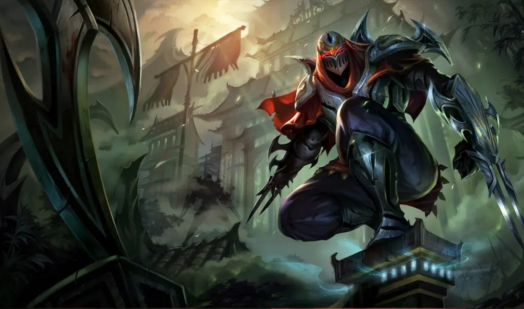 Zed in TFT Fates