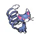 Screenshot of Glameow in Pokemon Pearl.