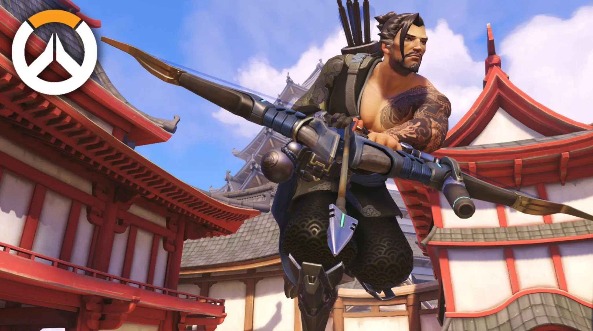 Overwatch Hanzo gameplay