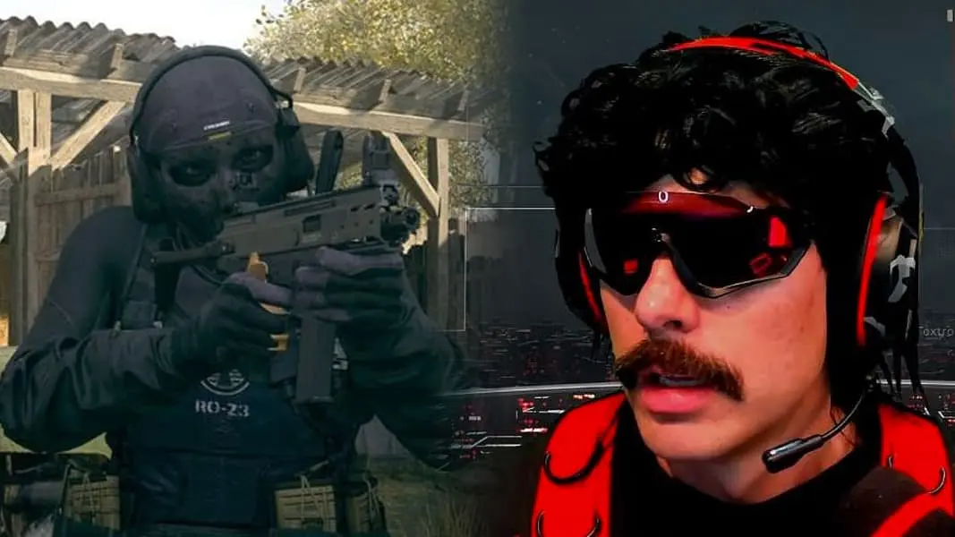 Roze skin next to Dr Disrespect