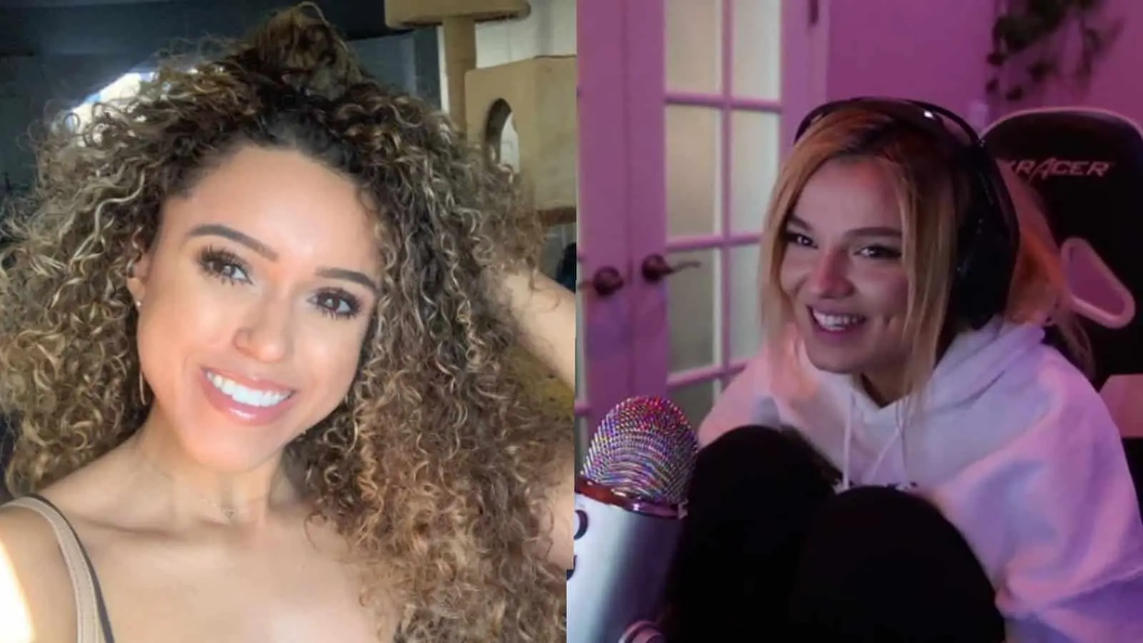 Macaiyla and Malena on Housewives Twitch podcast