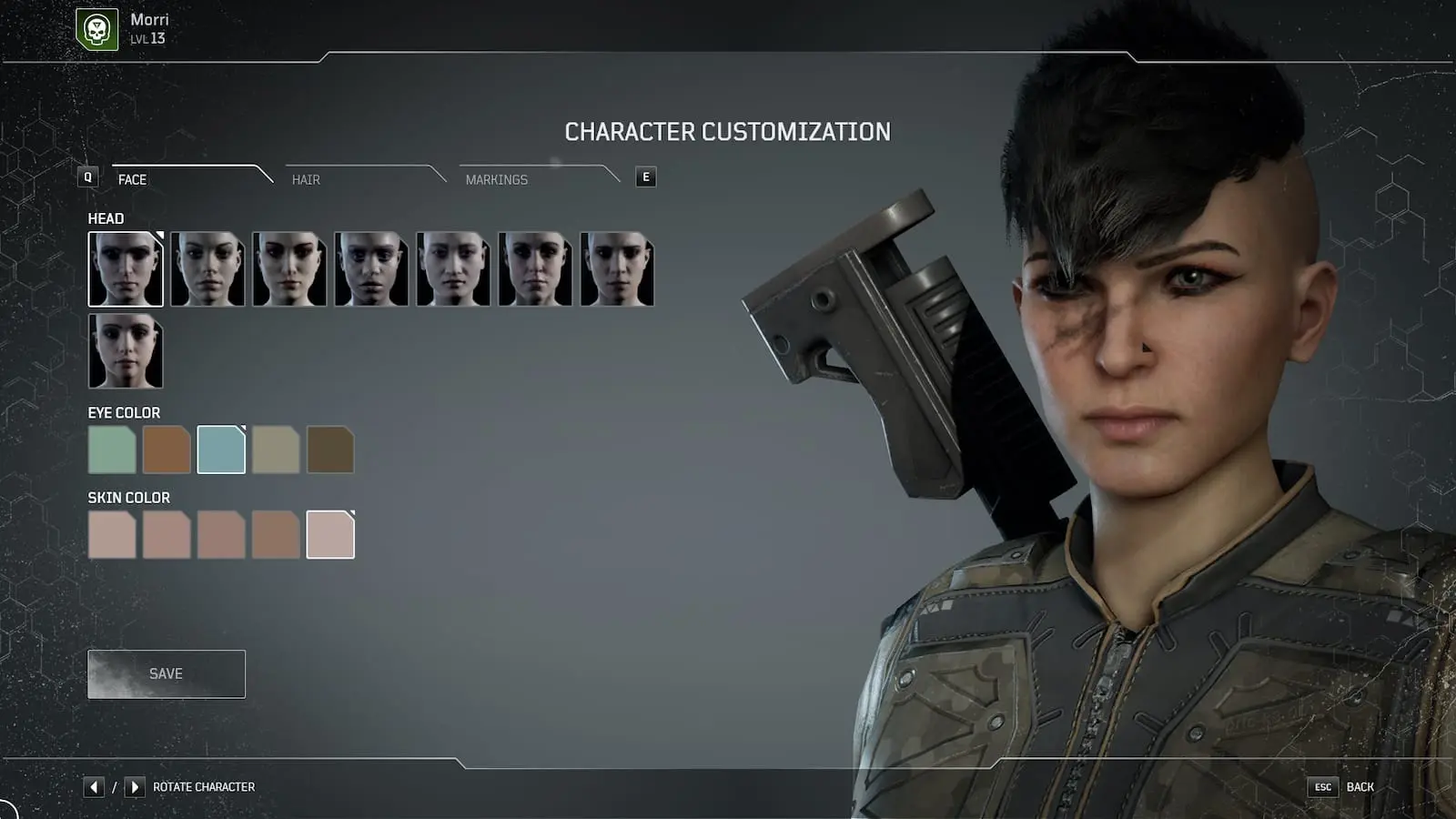 Outriders Review character creation