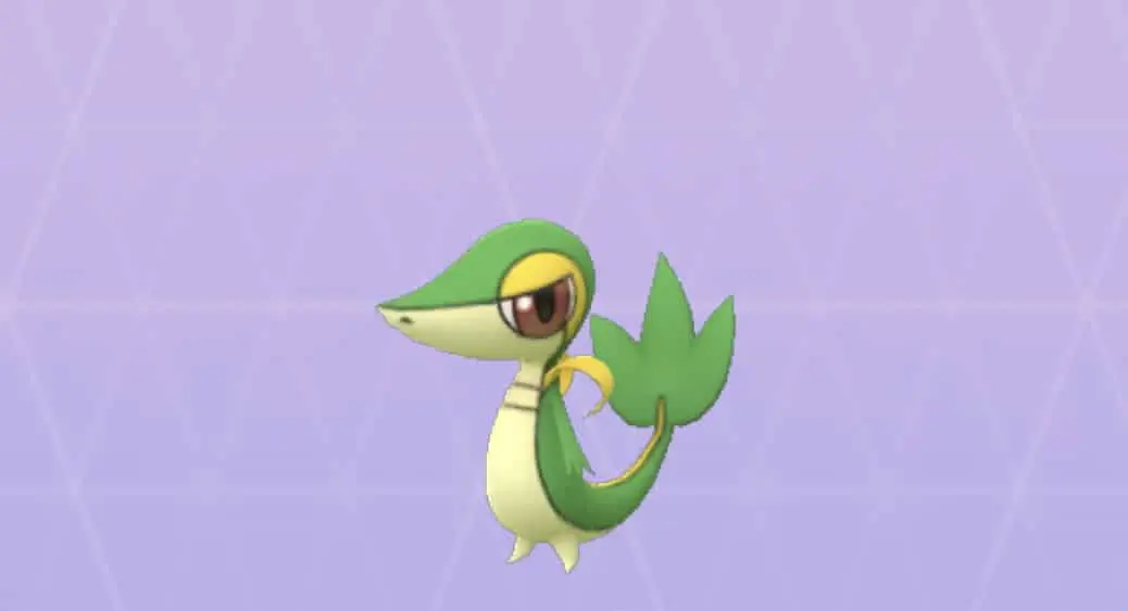 Snivy Pokemon Go Dex