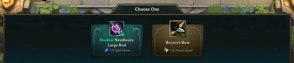 TFT Armory Set 5 Shadow Items