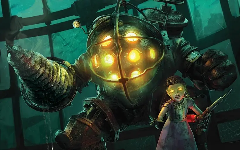 BioShock Big Daddy and Little Sister