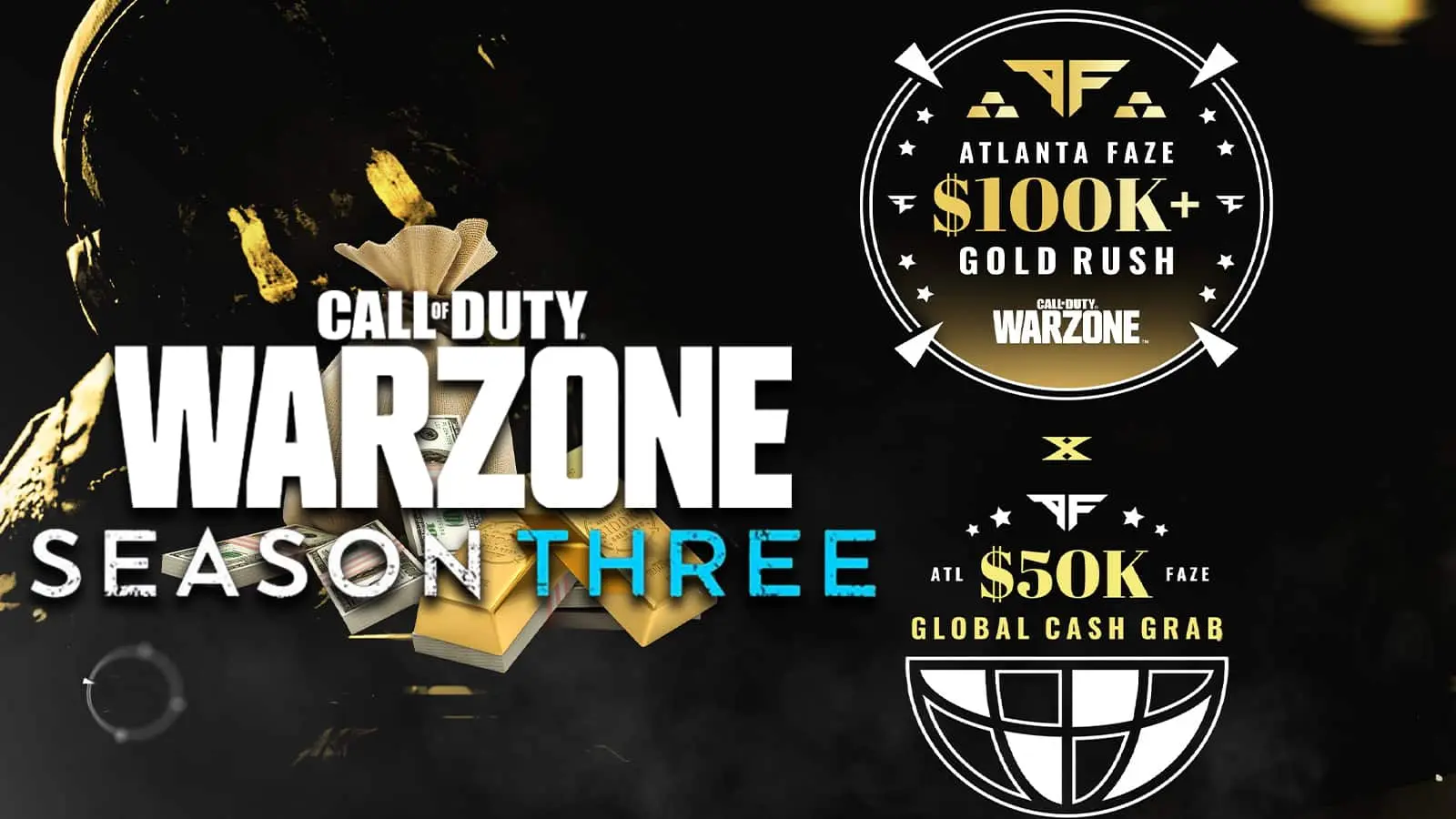 atlanta faze cash grab gold rush warzone season 3