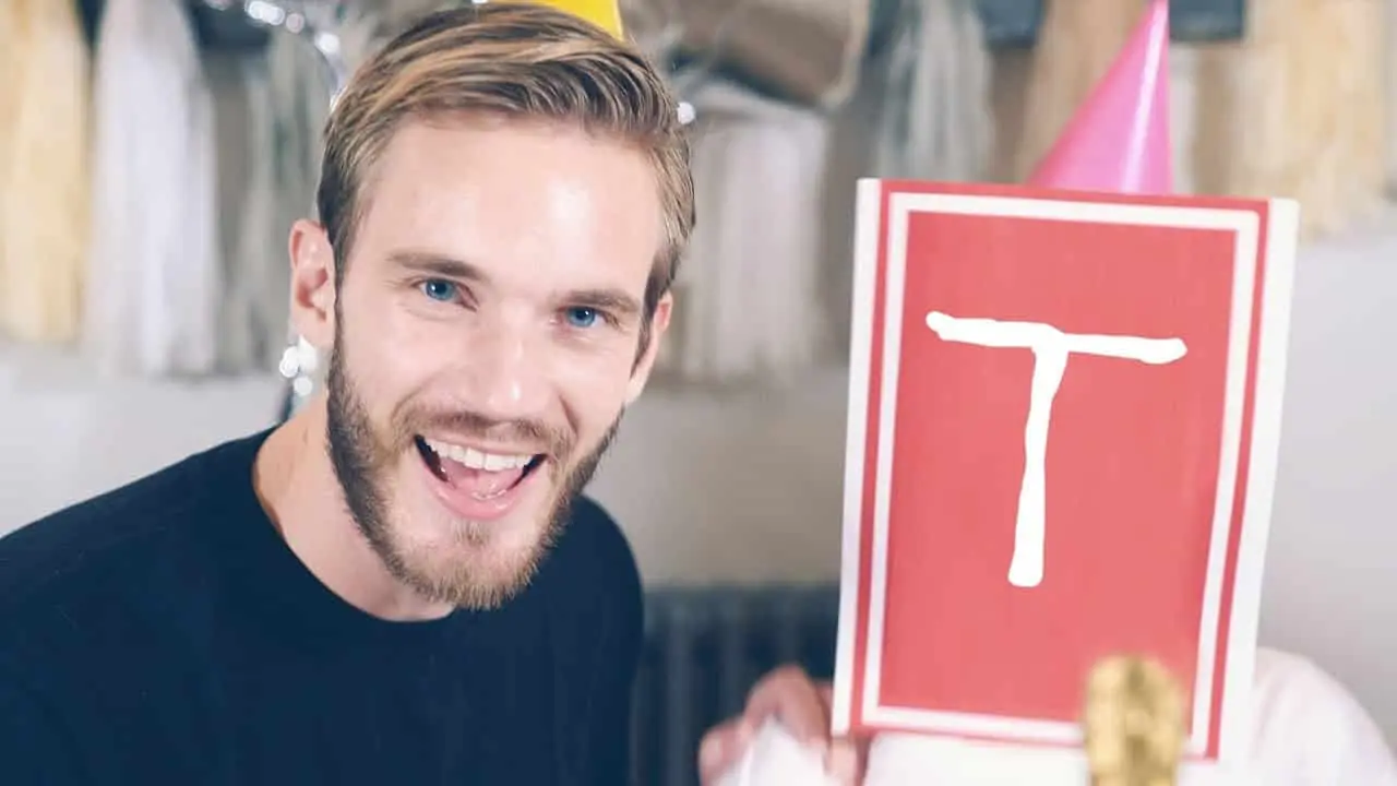 PewDiePie Congratulates T-Series