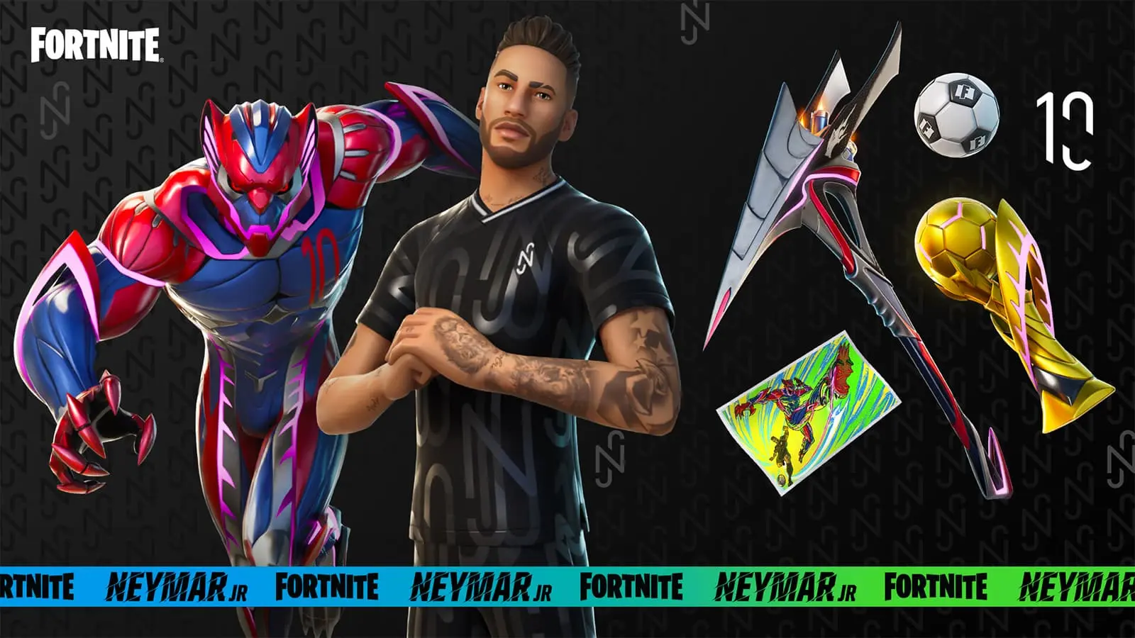 Fortnite Neymar Jr Skins