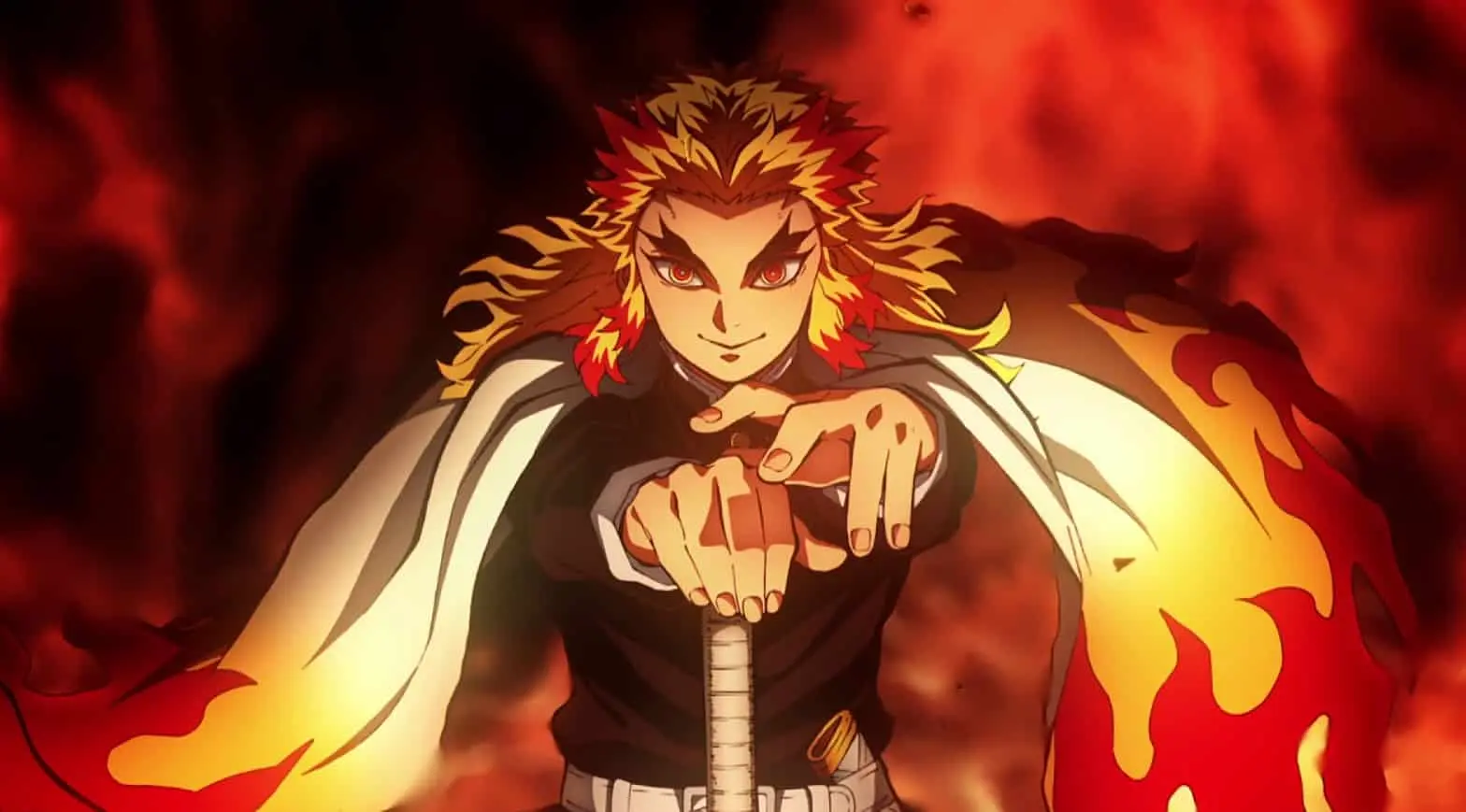 Rengoku in Demon Slayer film Mugen Train