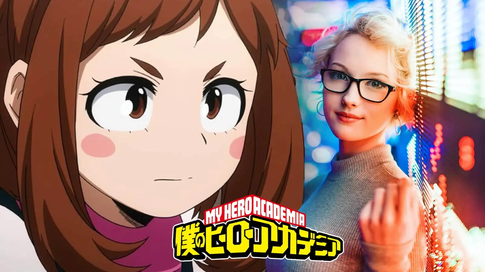 My Hero Academia cosplayer defies gravity as Ochako Uraraka