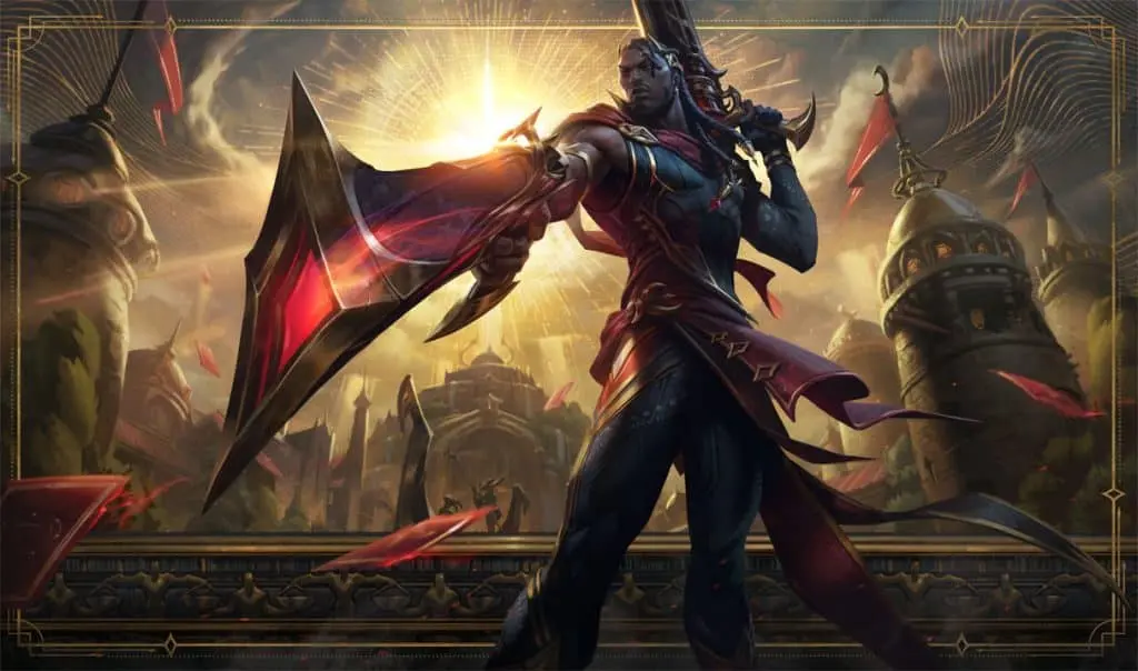 LoL bot laner Lucian will get his eleventh skin when the "Arcana" set drops.