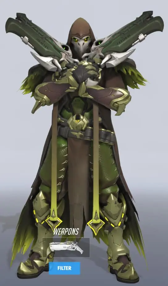 Overwatch Reaper Plague Doctor skIN