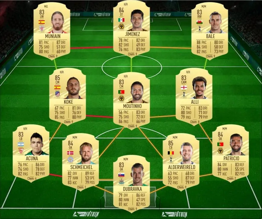 de Jong & Rodrygo FIFA 21 Showdown SBC