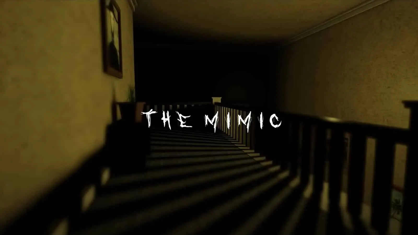 A scary Roblox horror game, The Mimic