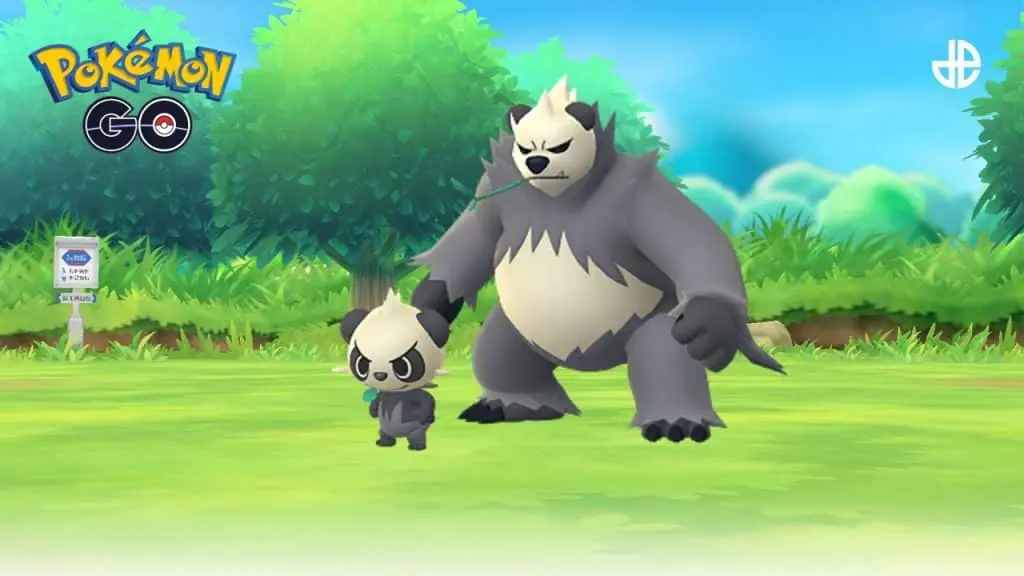 Pancham and Pangoro Pokemon go