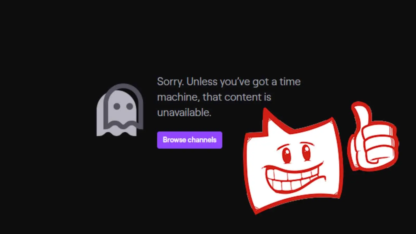 Twitch streamer banned for BTTV emote