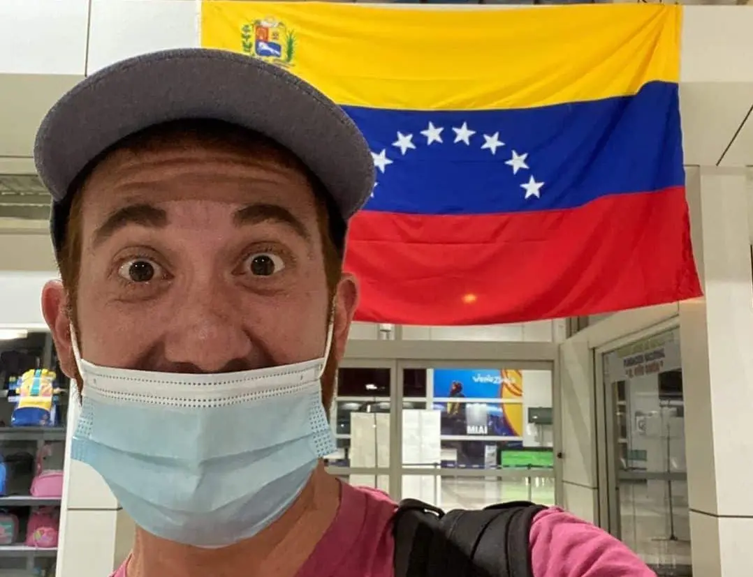 drew binsky youtuber in venezeula