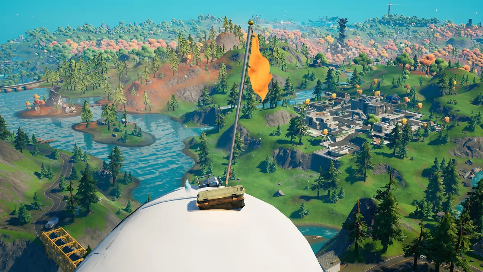 Fortnite tallest mountain