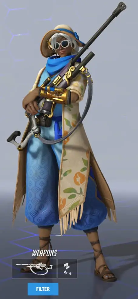 overwatch ana cabana skin