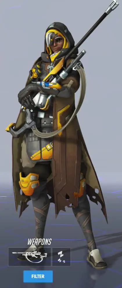 Overwatch Ana Citrine skin