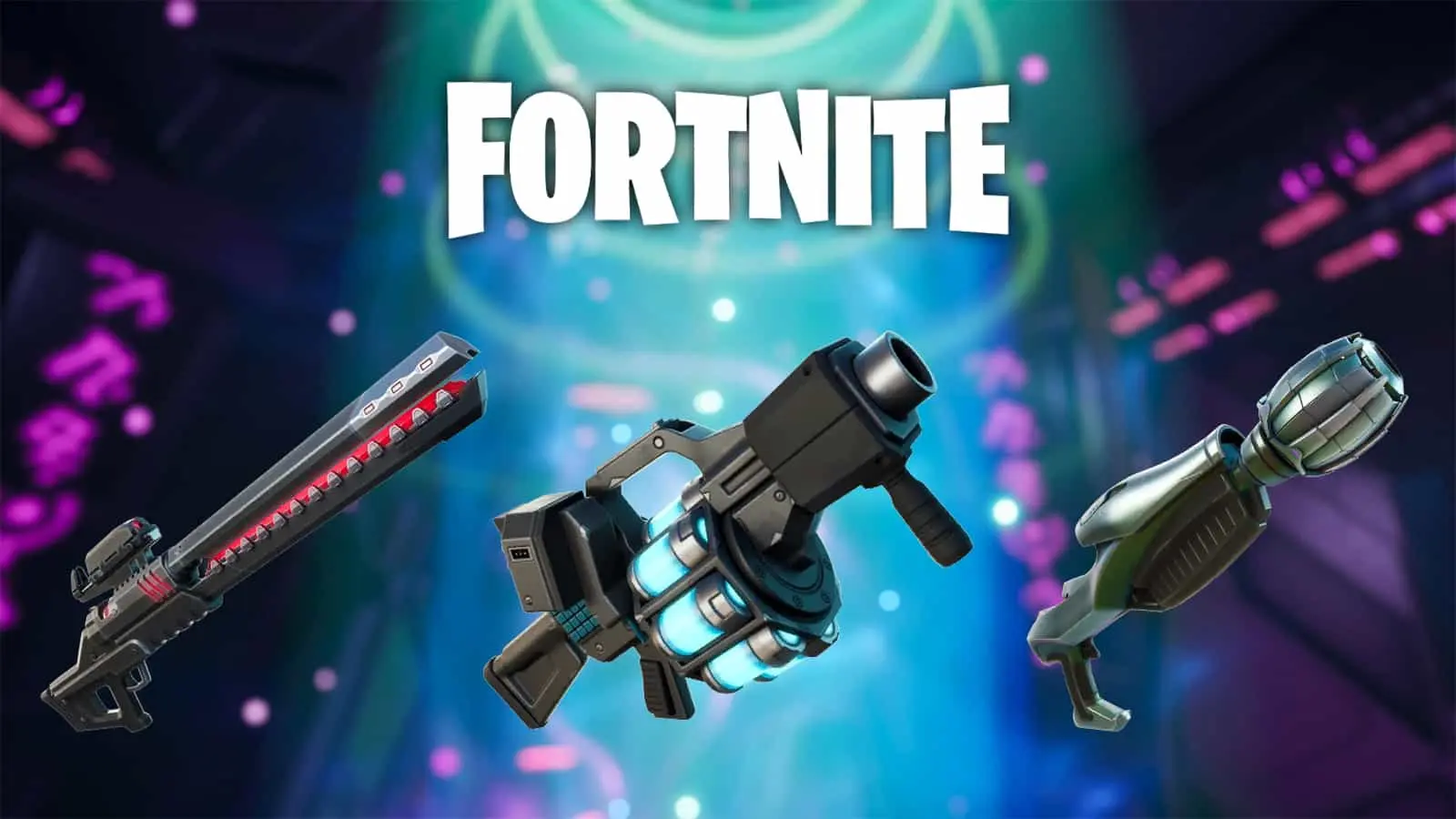 Fortnite IO Tech Weapons