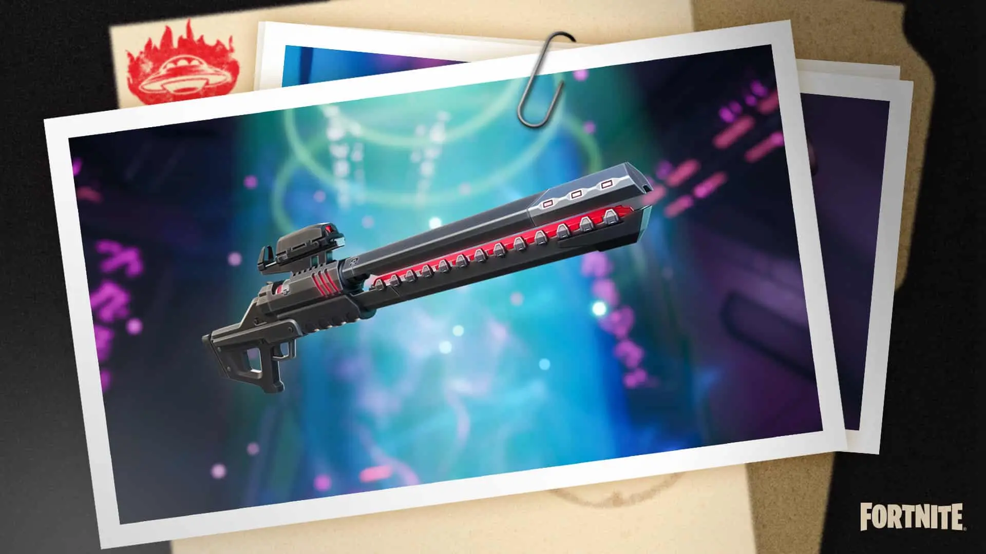 The Rail Gun in Fortnite