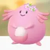 flower crown chansey pokemon go