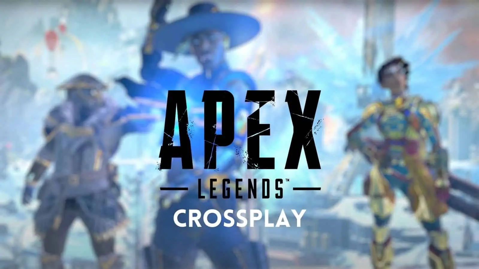 Apex Legends characters Bloodhound, Seer, and Rampart