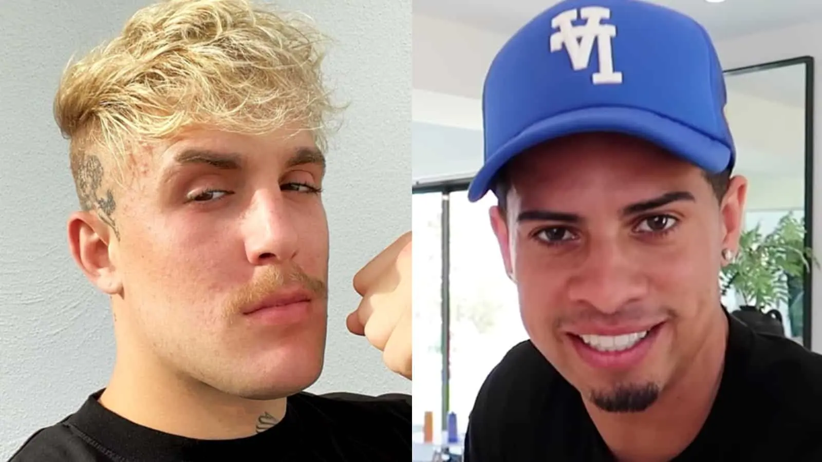 Jake Paul next to Austin McBroom