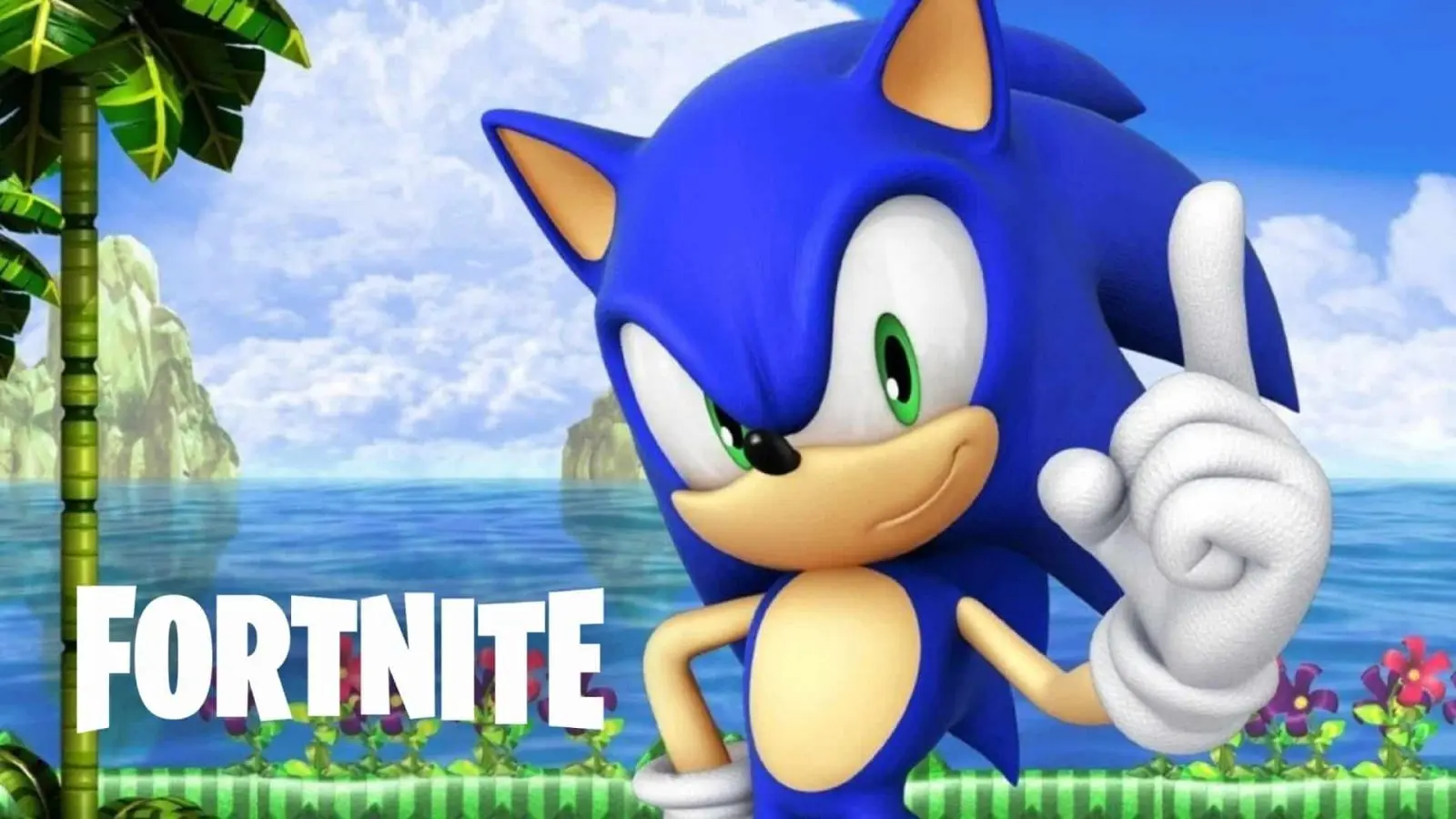 sonic fortnite leak