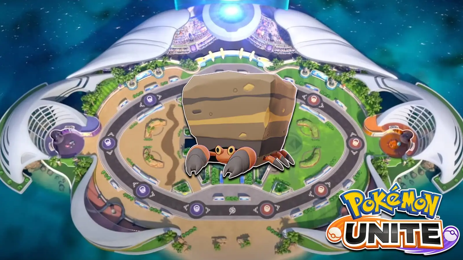 Pokemon Unite Crustle Map