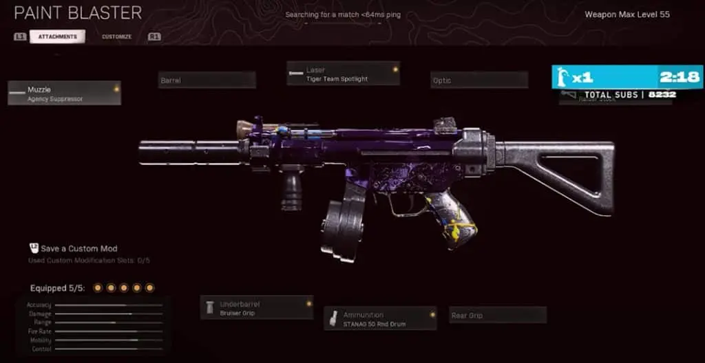 MP5 Warzone Loadout DiazBiffle