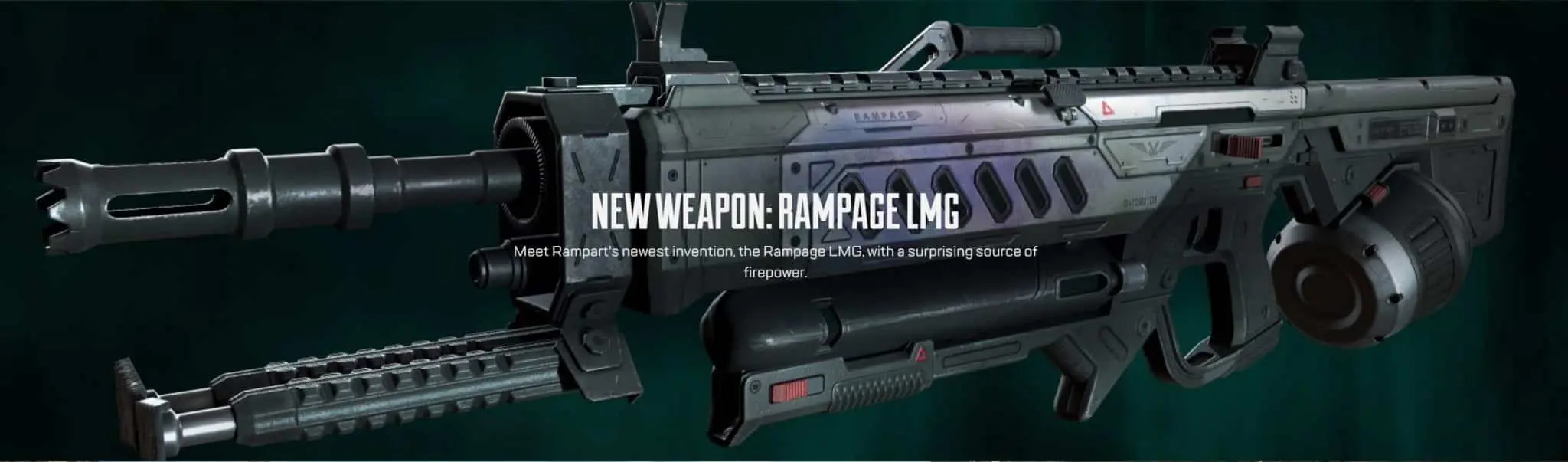 Apex Legends Season 10 teaser for Rampage LMG